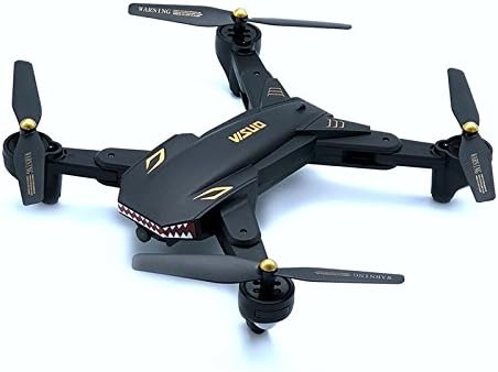 Quadcopter Drone with HD Camera RTF 4 Channel 2.4GHz 6-Gyro with Altitude Hold Function,Headless Mode and One Key Return Home, Color Black (Black)