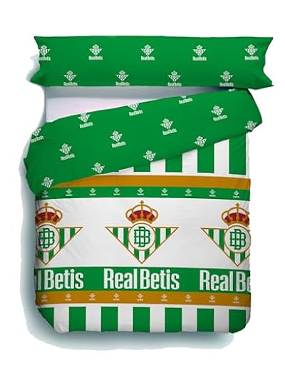 ASDITEX Funda nórdica Real Betis (Producto Oficial) Camas de 90, 105, 135 y 150 (Cama 90) | Ya disponible en tu tienda friki favorita! En mundofriki.es!