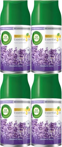 Air Wick Freshmatic - 250ml (4 Refills, Purple Lavender Meadow)