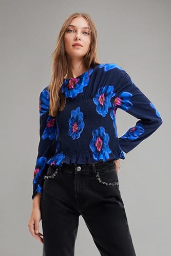 Image of Desigual Women's Blus Martina 5001 Marine