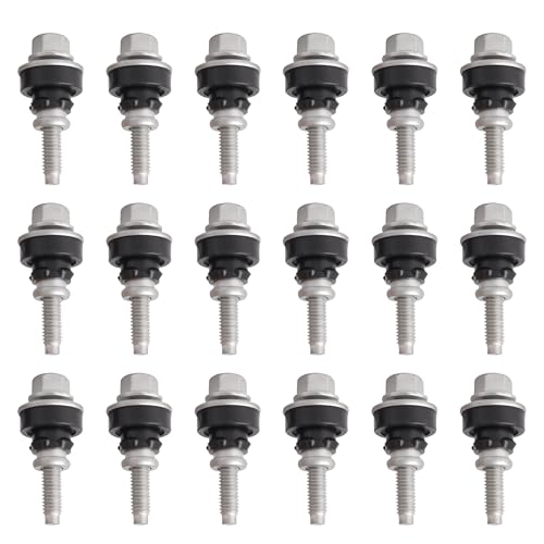 Image of 18 PCS Engine Valve Cover Bolt Fits for Ford F150 /F250 F350 Super Duty /Mustang for Expedition /Explorer Left Right Valve Cover 2005-2014 5.4L