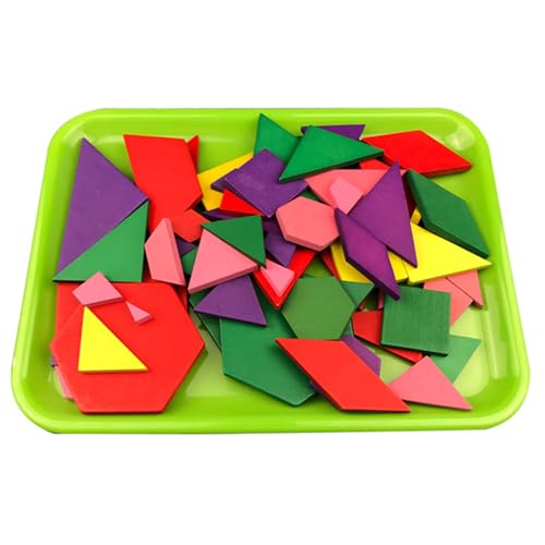 Blocs géométriques Montessori en bois pour développer la logique mathématique précoce