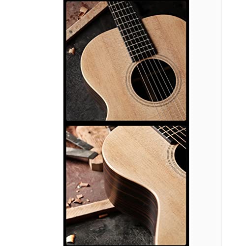 YYFRODUCY YYFANG Guitares, Table en épicéa, Dos et éclisses en Palissandre, Finition laquée Mate, Son Magnifique, Plein… - Les Beatles, Paul McCartney, John Lennon, RIngo Starr, George Harrison YYFRODUCY YYFANG Guitares, Table en épicéa, Dos et éclisses en Palissandre, Finition laquée Mate, Son Magnifique, Plein… – Image 8