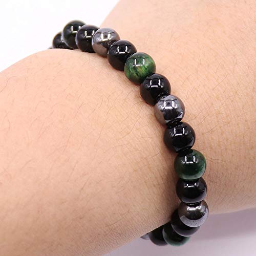 Bracciale con tripla protezione Tiger's Eye