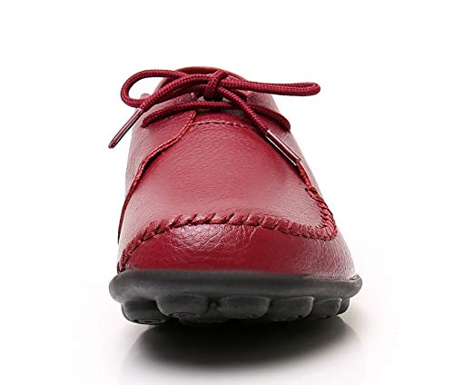 Image of VenusCelia Women's Breathable Comfort Walking Office Flat Loafer