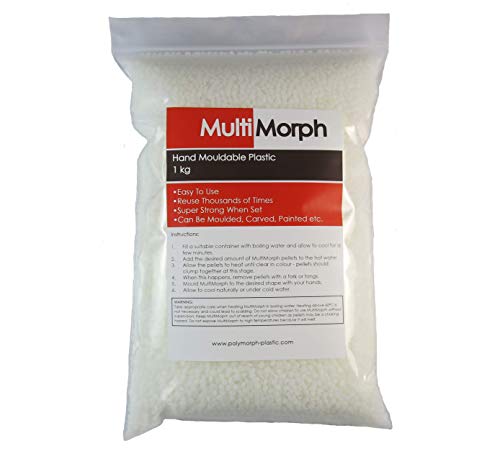 MultiMorph Mouldable Plastic (NoColours, 1kg)