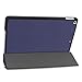 Kepuch Custer Case for iPad 10.2 9th 8th 7th 2021 2020 2019/iPad Air 3 2019/iPad Pro 10.5,Ultra-Thin PU-Leather Hard Shell Cover - Blue