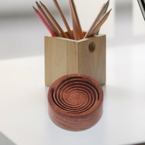 Difusor aromático eléctrico de madera Toyvian miniatura 4