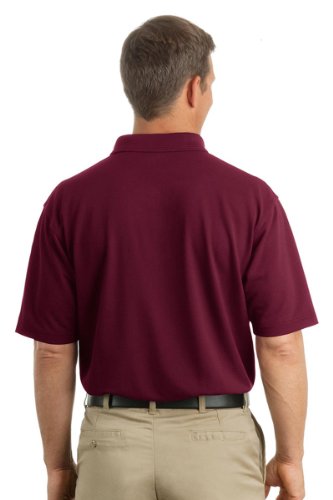 Cornerstone Men's Comfortable Pocket Pique Polo Shirt_Safety Yellow_X-Large #TOP2