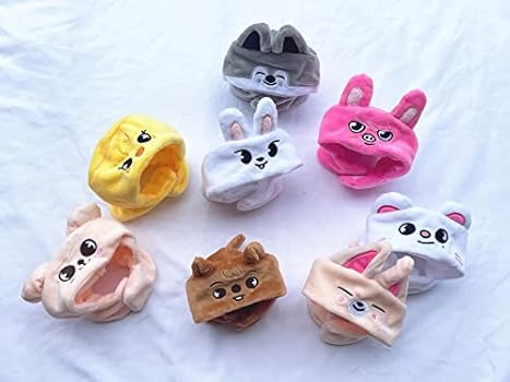 miuhuy Stray Kids Lightstick Cover Plush SKZOO Cartoon Shape Light