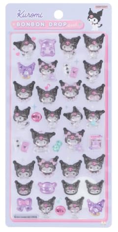 ボンボンドロップシール 【クロミ】 ぷくぷくシール SNSで話題のサムネイル