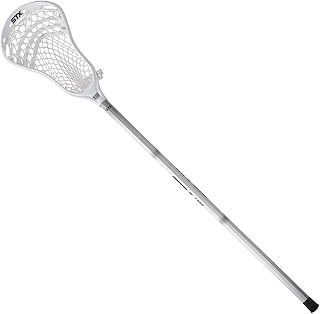 STX Stallion 200 Boys Lacrosse Complete Stick - Beginner Attack/Midfield with Mesh Pocket & Alloy Handle