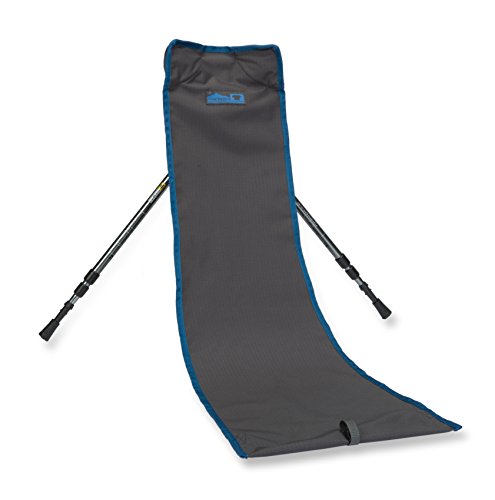 Mountainsmith Sling Back Chair, Anvil Grey, One Size