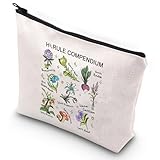 G2TUP Hyrule Compendium Flower Make Up Bag Video Game Inspired Korok Zipper Bag (Hyrule Flower Makeup Bag)