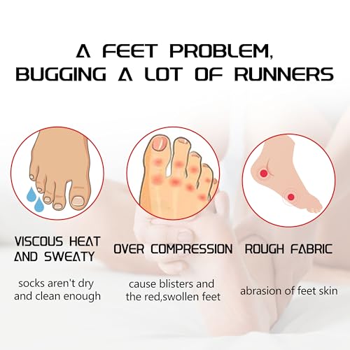 Sunew Toe Socks for Men Women,Viscose Breathable Athletic Running Five Finger Ankle/Quarter Socks 3 Pairs4