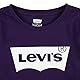 Levi’s Baby-Mädchen LVG L/S Batwing Tee T-Shirt, Grape Levis, 2-3 Jahre