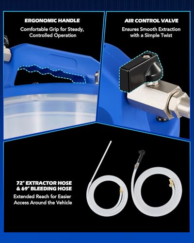 Orion 3L Pneumatic Brake Bleeder Kit