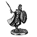 Aida Bz Spartan Warriors Statue Sculpture, Metal War Arts Toy Model Games Giochi da Tavolo Combatti Scacchi Manguo Decorazione Auto Decorazione monili 40x24mm