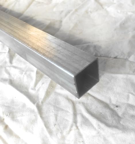 Tubo hierro cuadrado galvanizado de 40x40 mm. Longitud 2 METROS