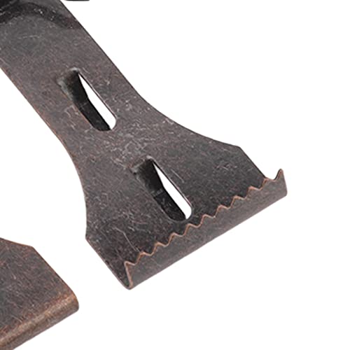 Image of Brick Hook Clips(8 Pack), Metal Siding Brick Hooks Without Drilling Fits for Size Brick 2-1 /4 inch to 2-3 /8 inch in Height, Brick Wall Picture Hangers Wall Clips Brick Hangers for Decor