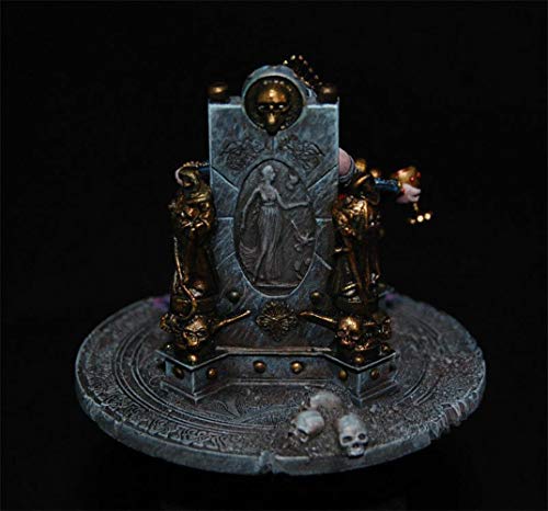 Figura de resina 54mm Vampire Woman con base miniatura 3
