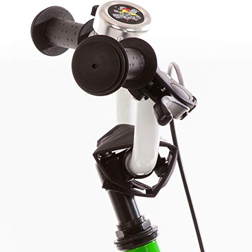 Bibi Kinderfahrrad 12 Zoll mit Rücktrittbremse Fahrrad Kinderrad Grün Weiß – Bild 7