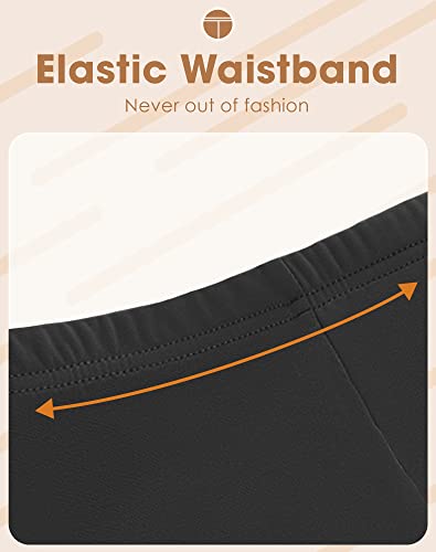 Image of MANCYFIT Thermal Leggings for Women Fleece Lined Pants Long Underwear Bottoms