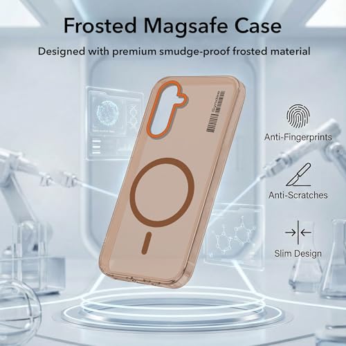 Image of Jkobi Back Cover Case for Samsung Galaxy M36 | Samsung Galaxy F36 (Soft Touch | Camera Bump Protection | MagSafe Compatible | Matte Finish)