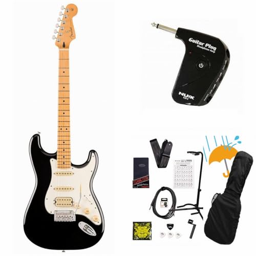 Fender/Player II Stratocaster HSS Maple FB Black �G���L�M�^�[ GP-1�A���v�t���G���L�M�^�[���S�҃Z�b�gR