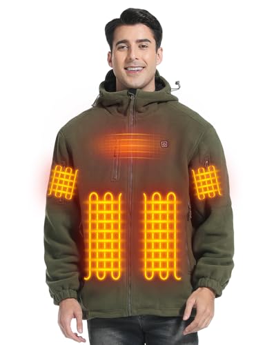 Amazon.com: Zorvix Heated Jackets for men with 16000mAh Battery