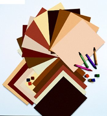 Pacon Corporation Multicultural Construction Paper 9x12 Excellent Strength Brightness Durability