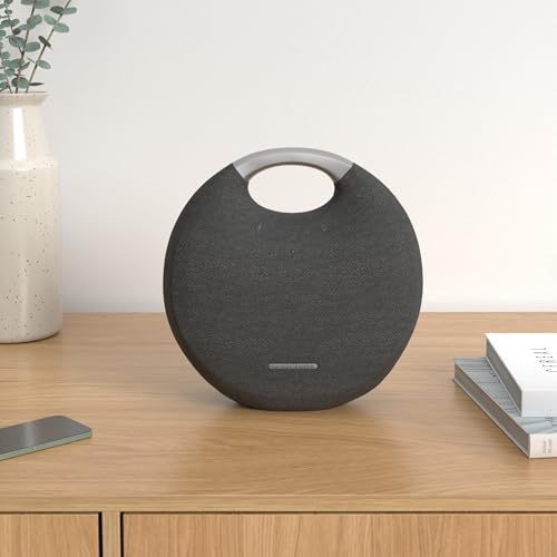 Image of Harman Kardon Onyx Studio 5 50 Watt Wireless Bluetooth Speaker (Black)