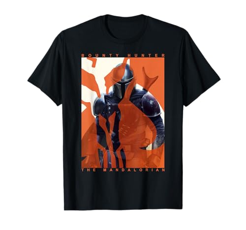 T-shirt Star Wars Mandalorian Hunt Poster pour homme amateur de science-fiction