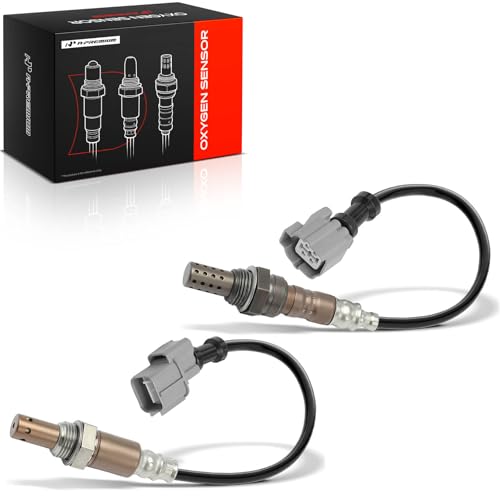 A-Premium O2 Oxygen Sensor Compatible with Honda CR-V CRV 2005-2006 2.4L, Upstream and Downstream, 2-PC Set by A-Premium - Used condition - US$29.29