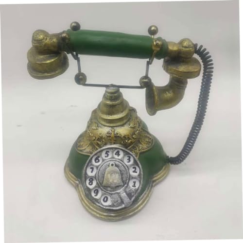 Téléphone rétro de bureau élégant et accessoire maison classique chic - 7