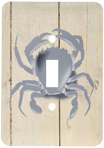 Cangrejo azul claro en madera lavada para interruptor lsp_171667_1 2