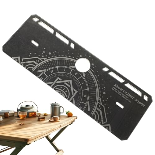 Generico Panel de mesa de camping - Soporte de luz de panel acrílico para camping | configuración rápida, configuración rápida, alta cerrada