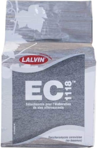 Miniatura 1 de 17.64 oz de levadura de champán Lalvin (EC-1118)