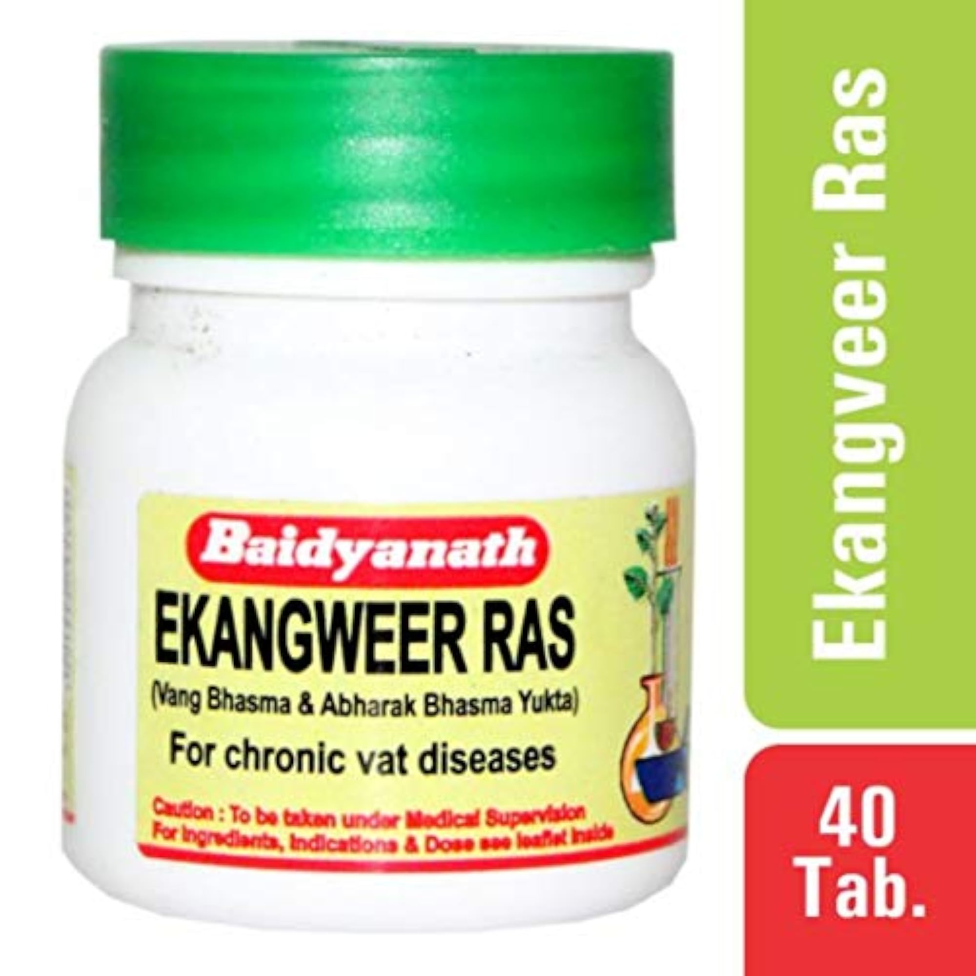 Baidyanath Ekangweer Ras Pain Relief - 40 Tabs