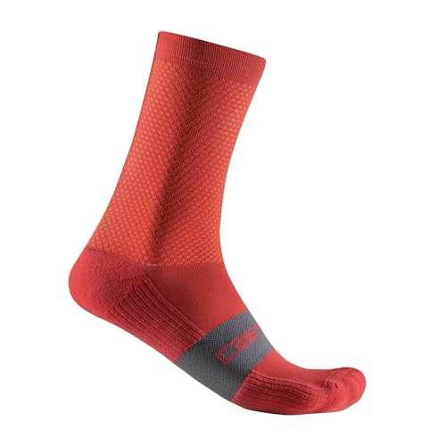 Castelli R4524033645-6 Espresso 15 Sock, Performance Cycling Apparel Sock cover