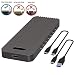 SHINESTAR NVME Enclosure, Based on USB 3.1 Gen 2 (10 Gbps) to PCIe Gen 3 x2 Bridge chip, Include 2 USB Cables, Fit for Samsung 970/960 EVO/PRO/WD Black NVME SSD, Hot Swap, Plug and Play