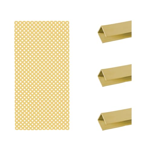 Pack INSTALACIÓN CELOSÍA PVC 18 MM + 3 PERFILES Marfil 1X2 M