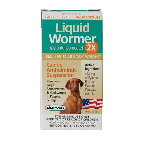 Durvet 2X Liquid Wormer, 2-Ounce