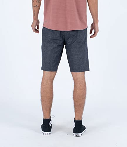 Hurley Men's H2O-Dri Breathe 21" Walkshort, Black, 36 #TOP2