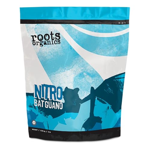 Fertilizante Nitro Bat Guano, polvo soluble 3 lb miniatura 1