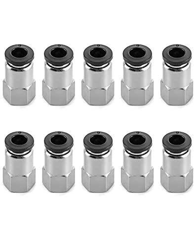 QWORK WD5177 Pneumatische Einsteckstopfen 10 Stück