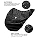 Harrison Howard Premium English Saddle Cover,Waterproof/Breathable Fleece-Lined Long-Lasting Outer Damage Protection All-Purpose Saddle Cover - Mars Black