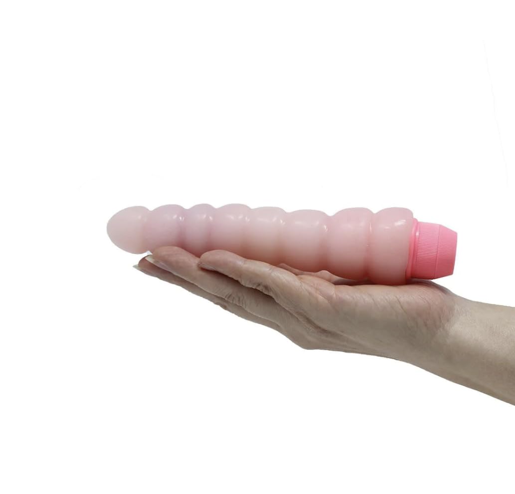 ribbed vibrating butt plug Large Rechargeable Vibrating Ribbed Butt Plug 5 Inch
