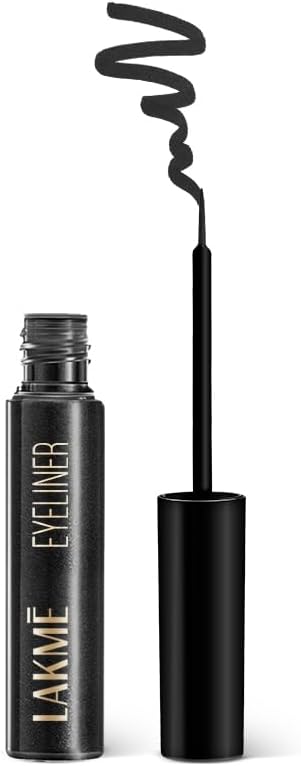 Lakme Absolute Shine Liquid Liner, Black, 4.5ml