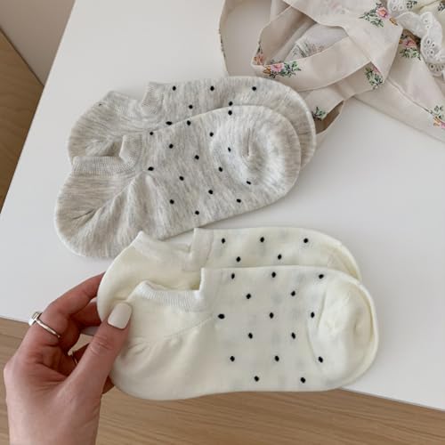 5 Pairs Womens No Show Socks Low Cut Liner Socks with Non-Slip3